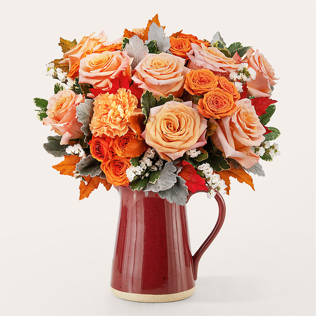 Pumpkin Pie Bouquet – EVERYTHING'S GREEN FLORIST, Redwood City CA
