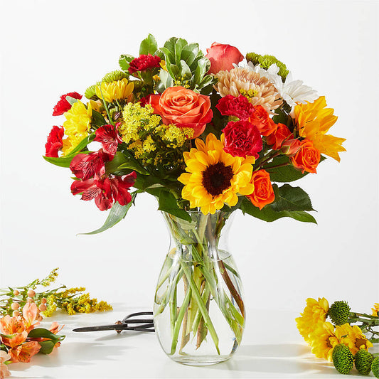Fall Delight – A Florist Original – EVERYTHING'S GREEN FLORIST, Redwood City CA