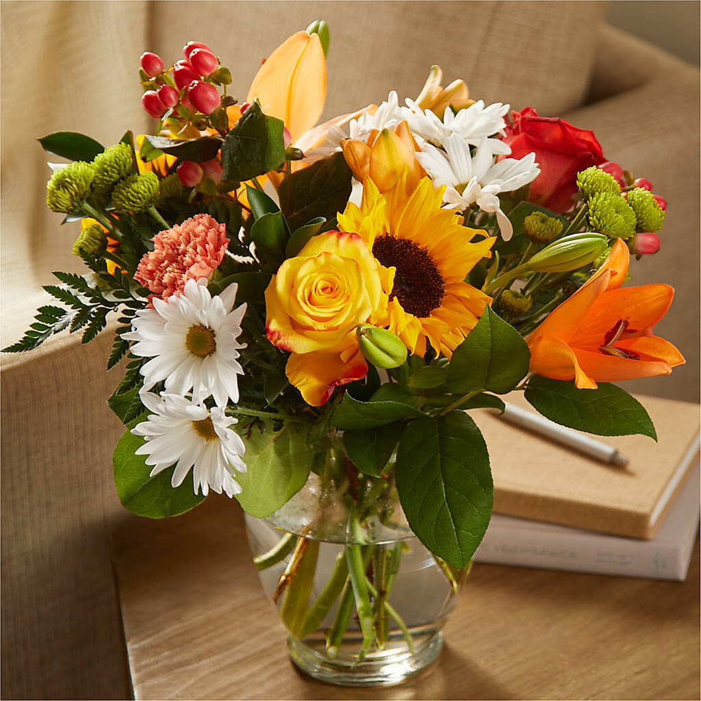 Fall Delight – A Florist Original – EVERYTHING'S GREEN FLORIST, Redwood City CA