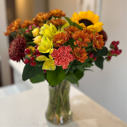 Fall Delight – A Florist Original – EVERYTHING'S GREEN FLORIST, Redwood City CA