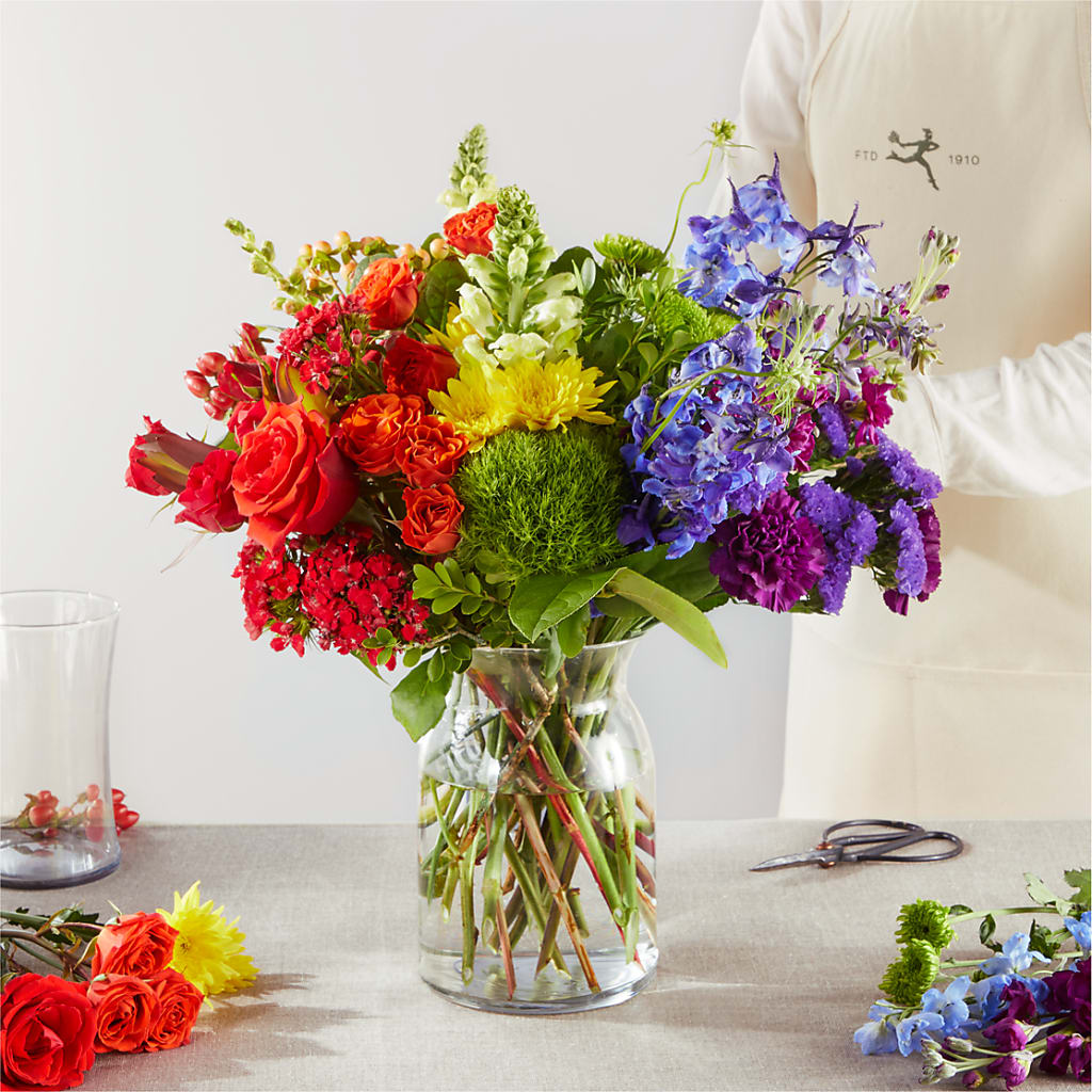 Summer Spectra - A Florist Original – EVERYTHING'S GREEN FLORIST, Redwood City CA