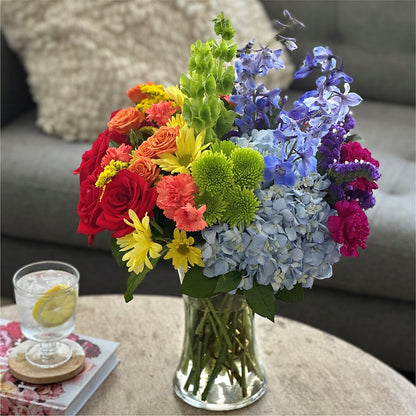 Summer Spectra - A Florist Original – EVERYTHING'S GREEN FLORIST, Redwood City CA