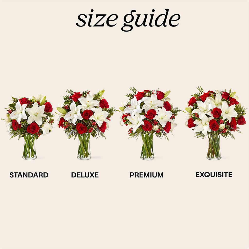 Sparkling Snowflakes Bouquet – EVERYTHING'S GREEN FLORIST, Redwood City CA