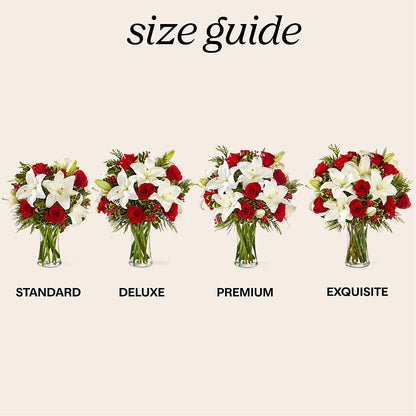 Sparkling Snowflakes Bouquet – EVERYTHING'S GREEN FLORIST, Redwood City CA