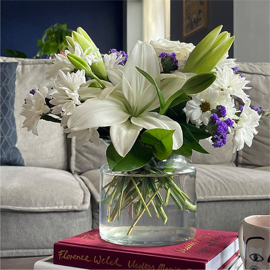 Beyond Blue Bouquet – EVERYTHING'S GREEN FLORIST, Redwood City CA