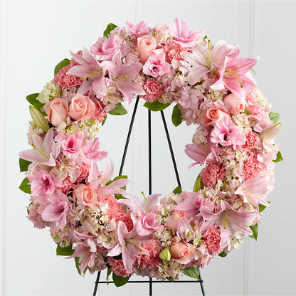 Loving Remembrance Wreath – EVERYTHING'S GREEN FLORIST, Redwood City CA