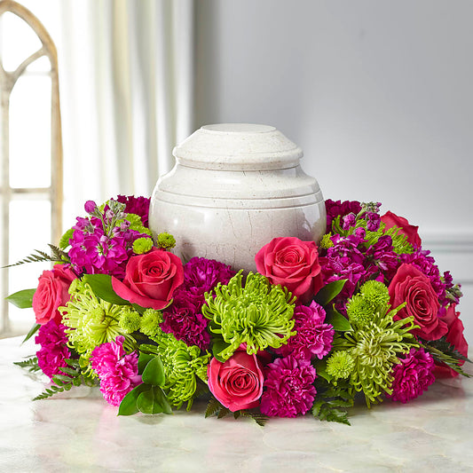 Hopeful Blessings Cremation Adornment – EVERYTHING'S GREEN FLORIST, Redwood City CA