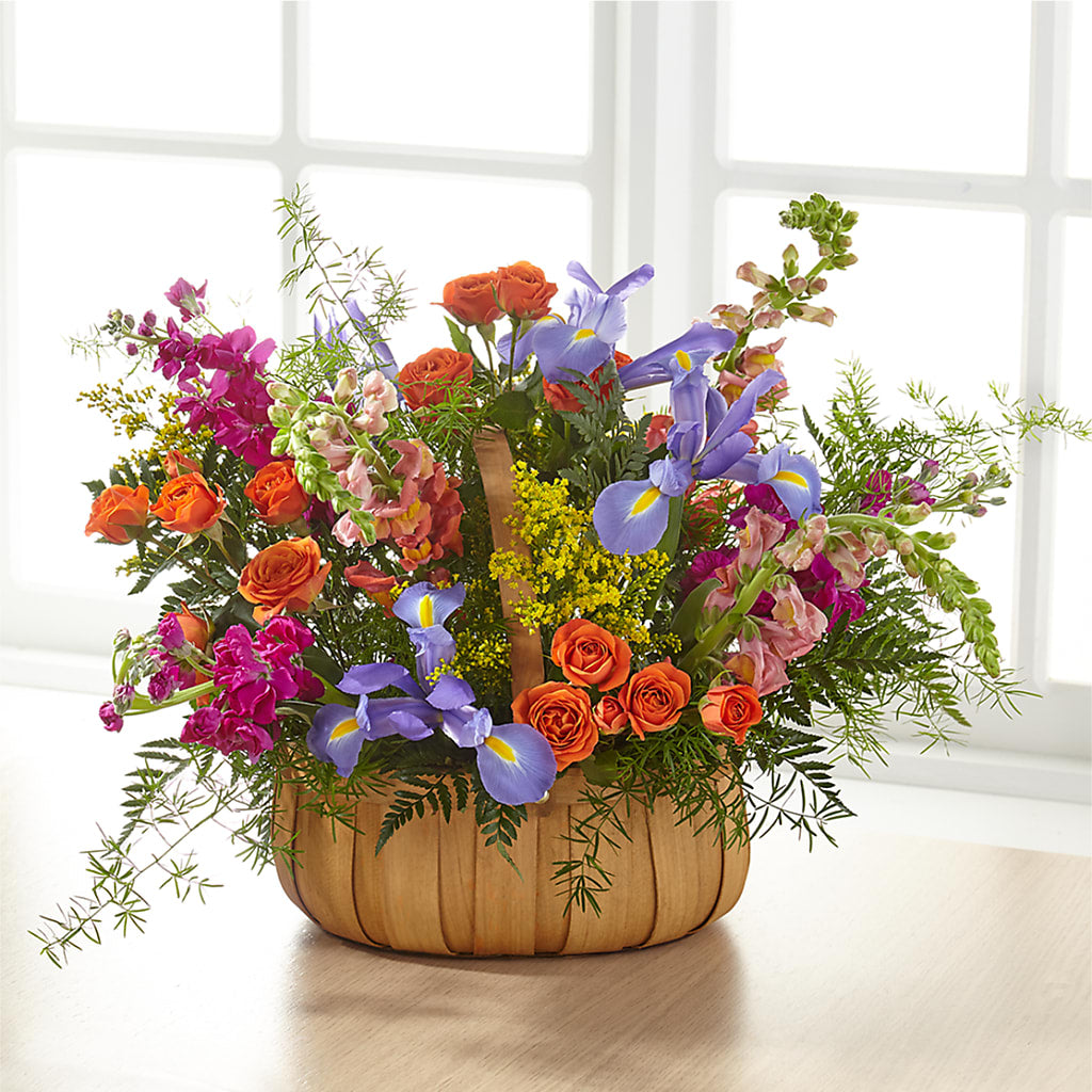 Garden of Life Basket – EVERYTHING'S GREEN FLORIST, Redwood City CA