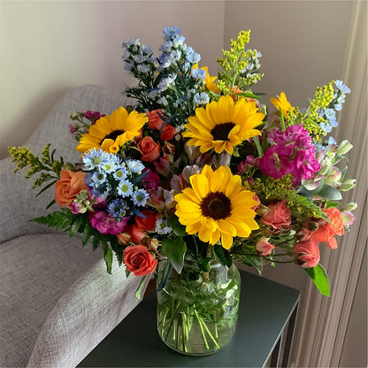 Rays of Life Bouquet – EVERYTHING'S GREEN FLORIST, Redwood City CA