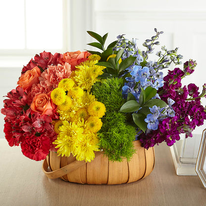 Prideful Basket – EVERYTHING'S GREEN FLORIST, Redwood City CA