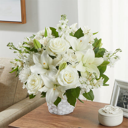 Peaceful Reflections Arrangement – EVERYTHING'S GREEN FLORIST, Redwood City CA