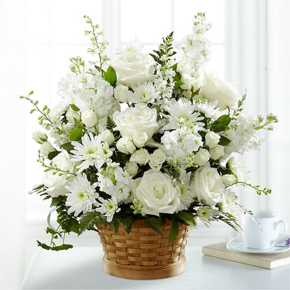 Heartfelt Condolences Arrangement – EVERYTHING'S GREEN FLORIST, Redwood City CA