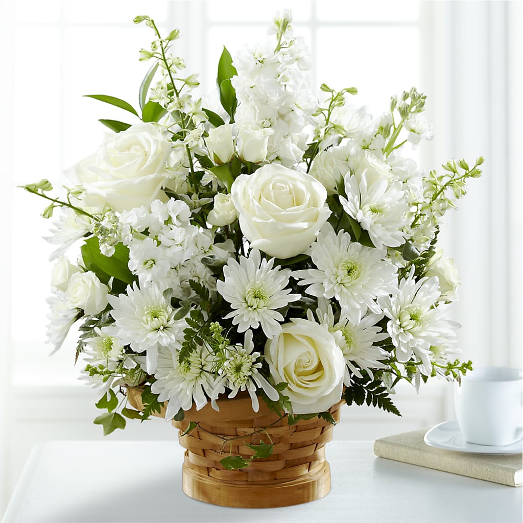 Heartfelt Condolences Arrangement – EVERYTHING'S GREEN FLORIST, Redwood City CA