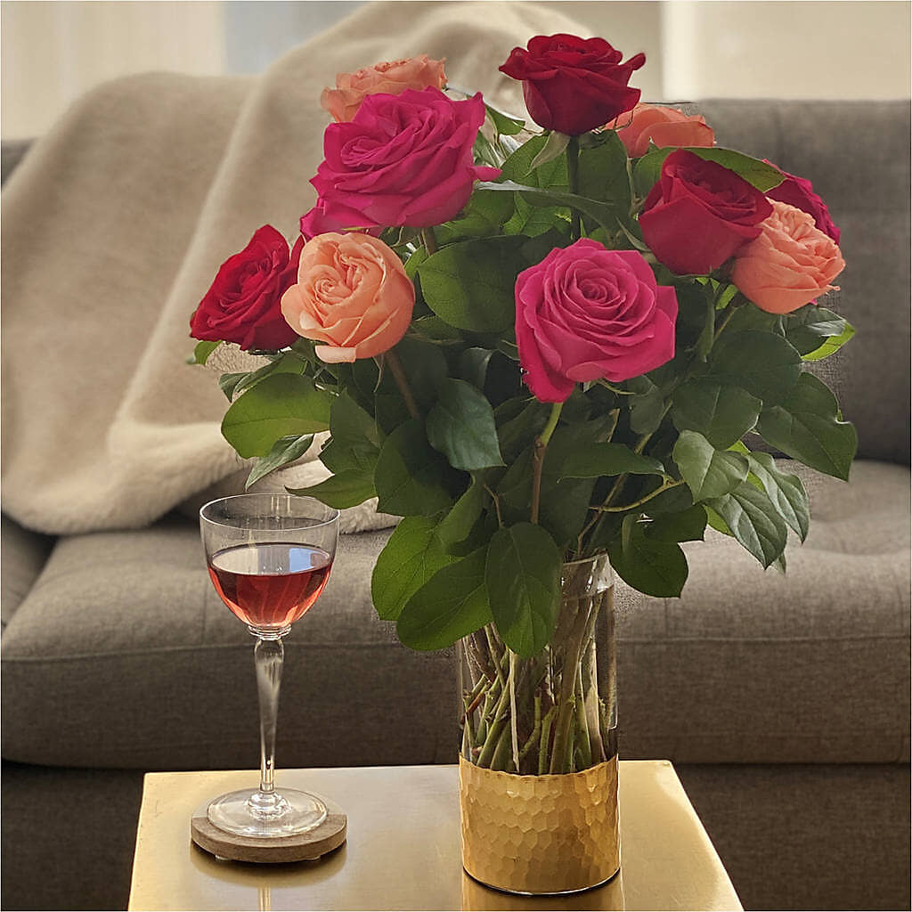 Ever After Rose Bouquet – EVERYTHING'S GREEN FLORIST, Redwood City CA