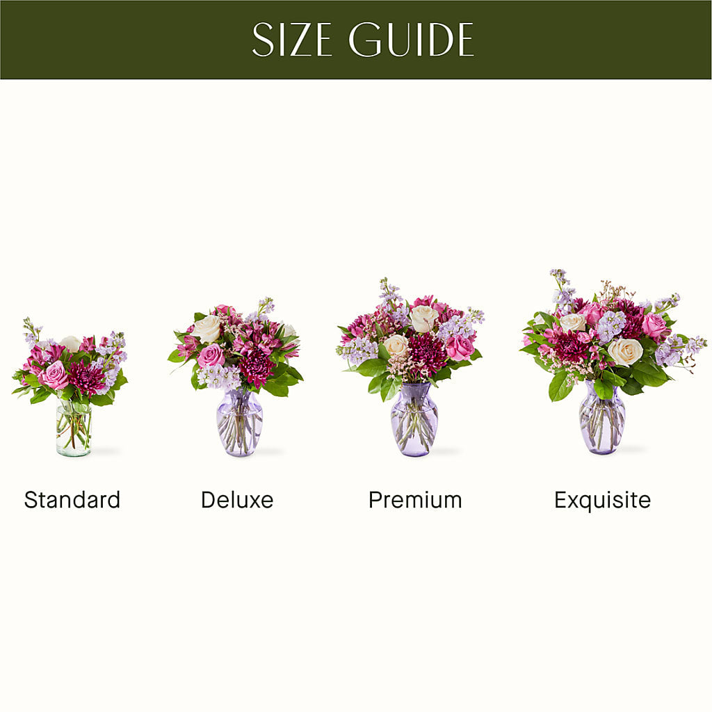 Amethyst Dreams Bouquet – EVERYTHING'S GREEN FLORIST, Redwood City CA