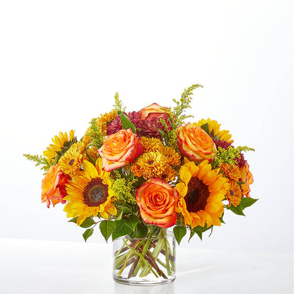 Flannel Scarf Bouquet – EVERYTHING'S GREEN FLORIST, Redwood City CA