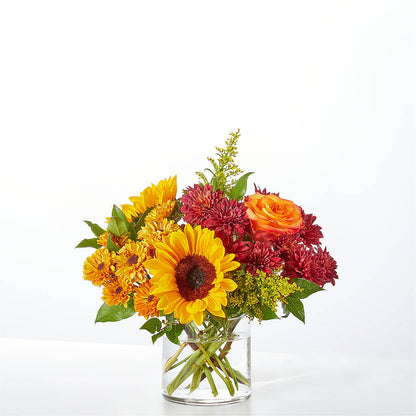 Flannel Scarf Bouquet – EVERYTHING'S GREEN FLORIST, Redwood City CA