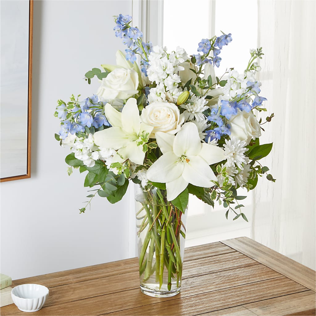 Peace of Mind Bouquet – EVERYTHING'S GREEN FLORIST, Redwood City CA