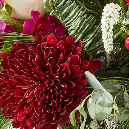 Cranberry Fizz Bouquet – EVERYTHING'S GREEN FLORIST, Redwood City CA