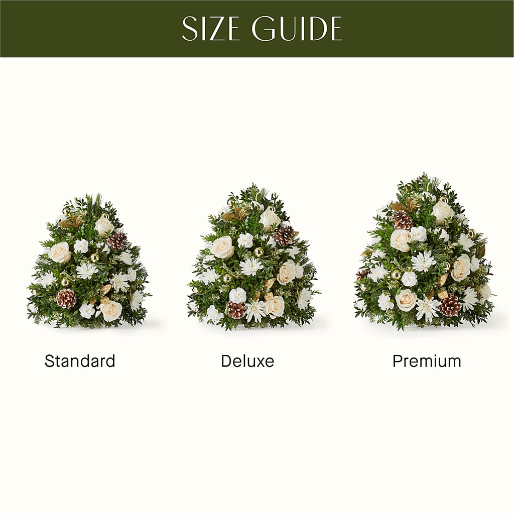 Snowed In Tree – EVERYTHING'S GREEN FLORIST, Redwood City CA
