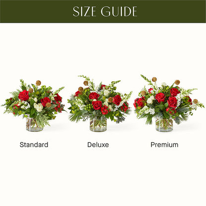 Deck the Halls Bouquet – EVERYTHING'S GREEN FLORIST, Redwood City CA