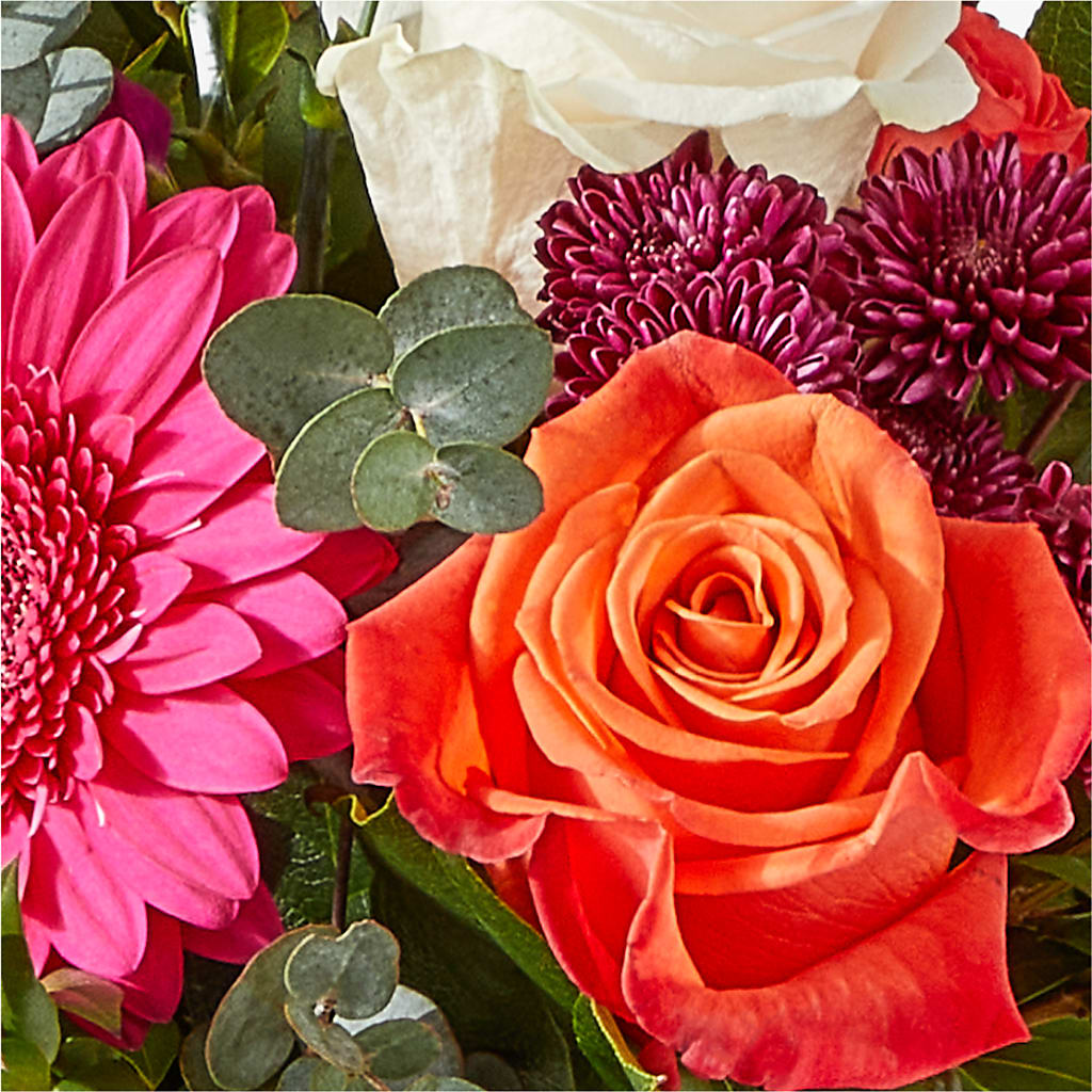 Smell the Roses Bouquet – EVERYTHING'S GREEN FLORIST, Redwood City CA