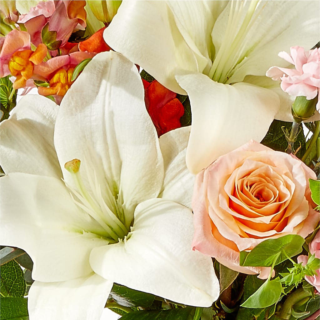 Grapefruit Splash Bouquet – EVERYTHING'S GREEN FLORIST, Redwood City CA