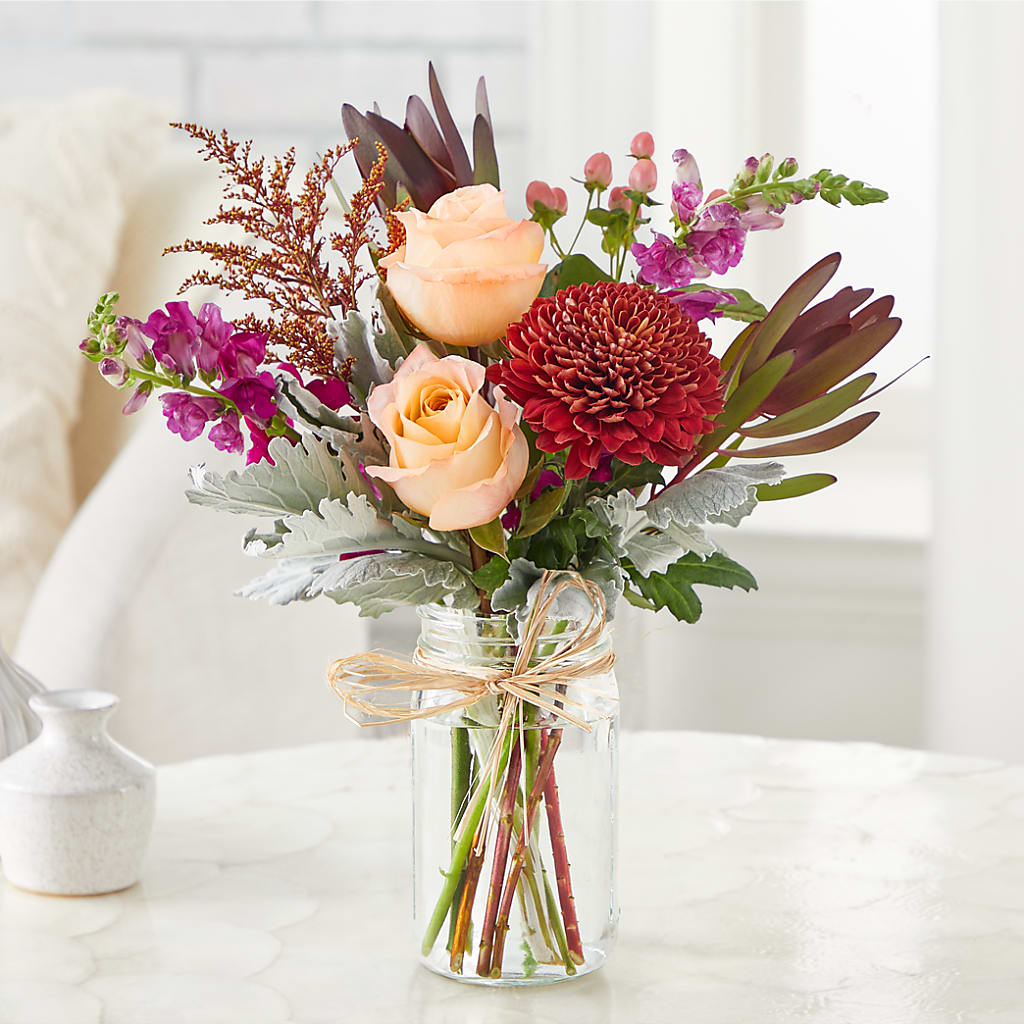 Moody Hues Bouquet – EVERYTHING'S GREEN FLORIST, Redwood City CA