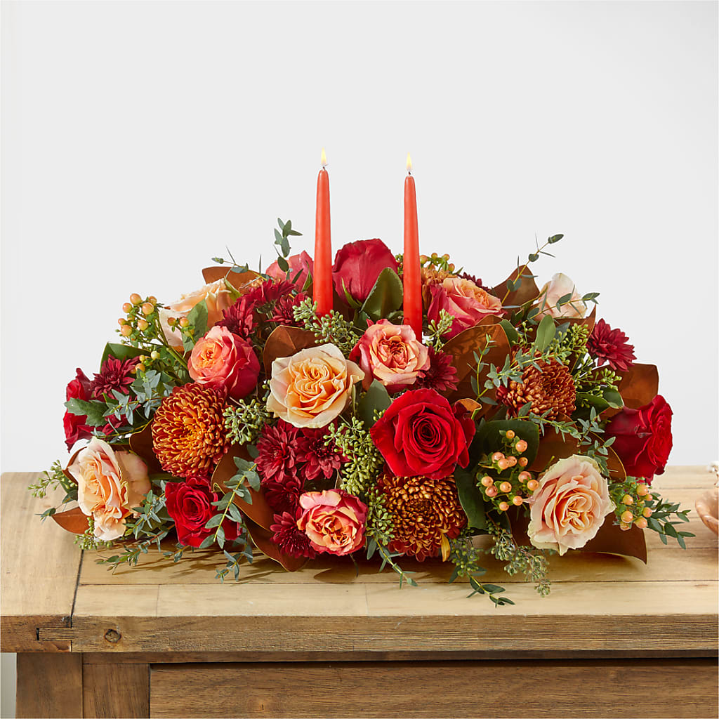Gather Near Centerpiece – EVERYTHING'S GREEN FLORIST, Redwood City CA