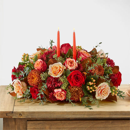 Gather Near Centerpiece – EVERYTHING'S GREEN FLORIST, Redwood City CA