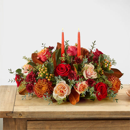 Gather Near Centerpiece – EVERYTHING'S GREEN FLORIST, Redwood City CA