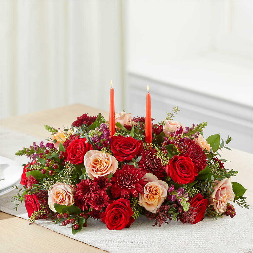 Most Thankful Centerpiece – EVERYTHING'S GREEN FLORIST, Redwood City CA