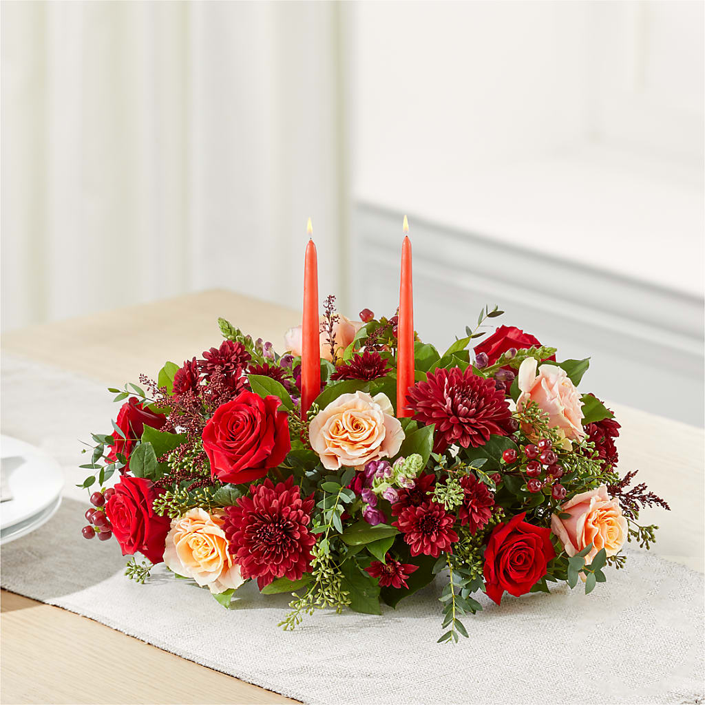 Most Thankful Centerpiece – EVERYTHING'S GREEN FLORIST, Redwood City CA