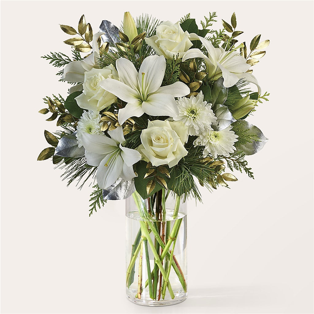 Wintry Mix Bouquet – EVERYTHING'S GREEN FLORIST, Redwood City CA