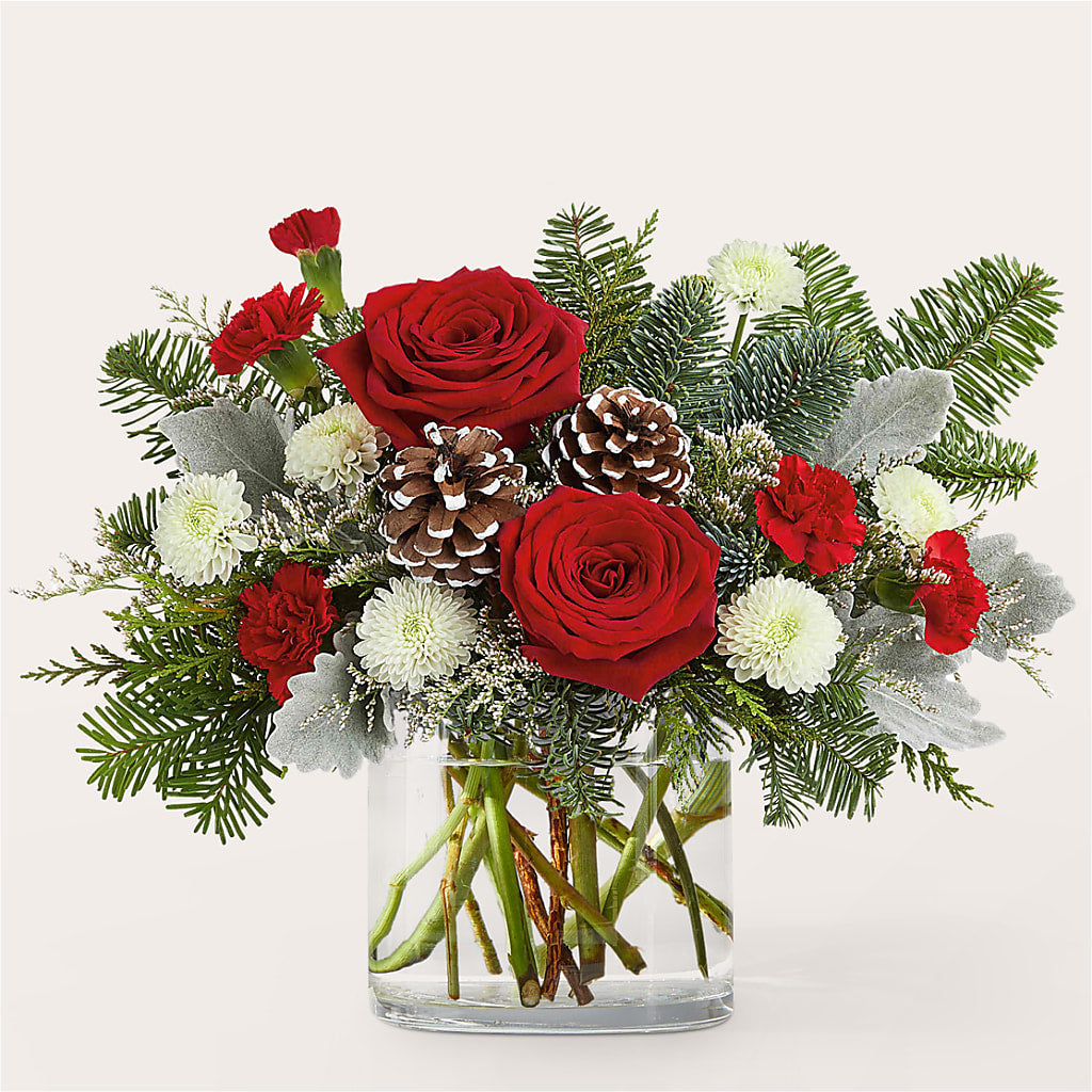 Yule Cheer Bouquet – EVERYTHING'S GREEN FLORIST, Redwood City CA