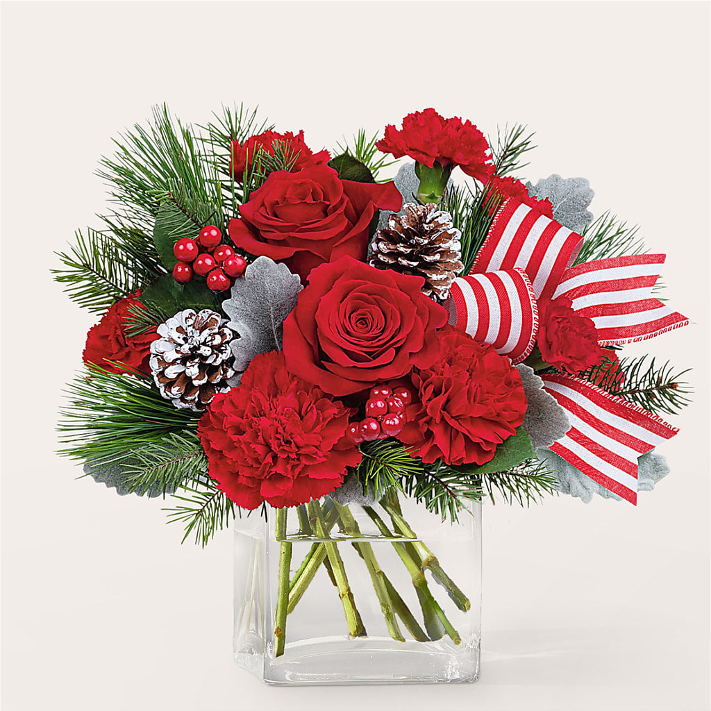 Baking Spirits Bright Bouquet – EVERYTHING'S GREEN FLORIST, Redwood City CA
