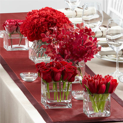 Modern Grace Centerpiece – EVERYTHING'S GREEN FLORIST, Redwood City CA